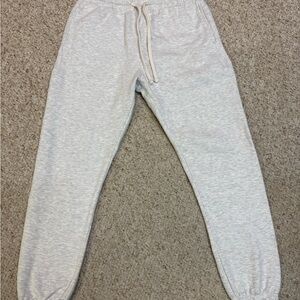 PacSun Light Gray Joggers Size Large